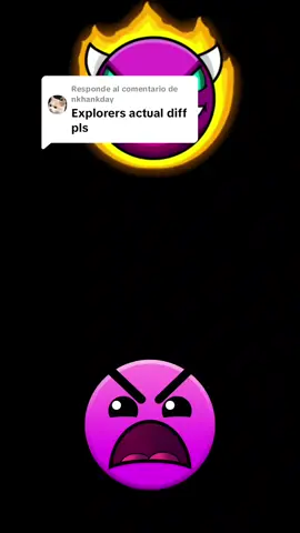 Respuesta a @nkhankday Explorers actual difficulty #gd #geometrydash #explorers 