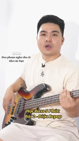 Học Bass 5 Phút: Bài 2 - Điệu Bepop #hocbasssonline #guitarbass #hocdanonline #hocguitaronline #shopguitar #thinhvietthuong #ezmusicshop #nhaccudaklak #guitardien #guitardiengiare #guitar 