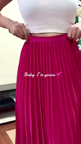 Elegant pleated skirt ✨  #pleatedskirt #elegantskirt #skirtforwomen #longskirt #pinkskirt #maxiskirt 
