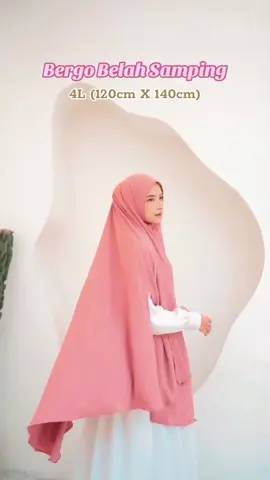 Bergo belah samping hijab terbaru dari Anum Hijab. Cek keranjang kuning promo 38% khusus hari ini 😊 #wibgajian #bergobelah #bergobelahsamping #bergojumbo 