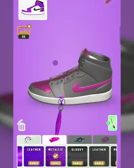 Create Your Own Party Sneakers! 👟 Game: Sneaker Art #fyp #foryou #fypシ #foryoupage #gaming #sneakers #satisfying