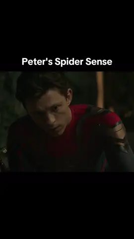 Peter using his spider sense in #nowayhome #greengoblin #spiderman #spider #mcu #marvel #tomholland #peterparker 
