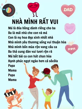 Nhà Mình Rất Vui#nhacthieunhi #beyeucuame #babytiktok #hibooks #xuhuong 