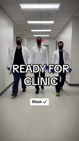 Ready for clinic ✅ #trend #healthcare #medical #doctors #doctor #doctoroftiktok #whitecoat #mask #gloves #surgeon #surgery #model #gq 