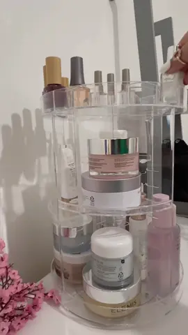 @Temu Rotating Makeup Organiser for £0.53 😱  Link in bio- use code dpj3457 to search. #temufinds #shoptemu #temuinfluencer #fyp 