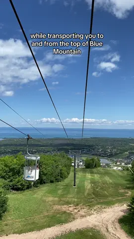 We're riding up high this summer on the Open-Air Gondola! 🚡 Can you guess in the comments which of these four fun facts about the Silver Bullet is not true? 🤔 Watch the video for a hint!   ❓Over 2000 metres of cable was spliced this spring to replace the existing cable ❓Each car can hold up to 6 people with 20 cars altogether ❓The Silver Bullet turns into a high-speed 6 pack chairlift in the winter ❓It starts and stops via a clutching system to safely enter and exit   Whether you're a season pass holder, a Play All Day thrill-seeker, or an Explore All Day adventurer, the open-air gondola is your ride to panoramic views and unforgettable moments this summer. ☀️   #BlueMountain #BlueMountainResort #BeyondOrdinaryatBlue #LetsGoBOB #GoBOB #FunAllAround #ExploreOntario #DiscoverOntario #OntarioAdventures #OntarioTravel #OntarioOutdoors #VisitOntario #OntarioVacation #SummerInOntario #OntarioNature #OntarioEscapes #OntarioLife #LoveOntario #MyOntario #OntariosFinest #SummerVibes #SummerTravel #SummerAdventure #SummerRoadTrip #SummerGetaway #TravelOntario #OutdoorOntario #SummerExplorers @GoPro #GoPro 