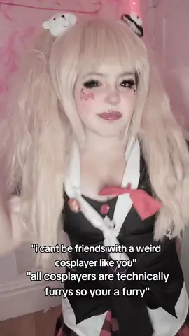 introducing junko again !! #cosplaygirlsoftiktok #viral #trending #danganronpacosplay #femalecosplayer #targetaudience #junkoenoshima #junkoenoshimacosplay 