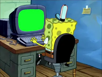 SpongeBob typing meme #Meme #MemeCut #spongebob 