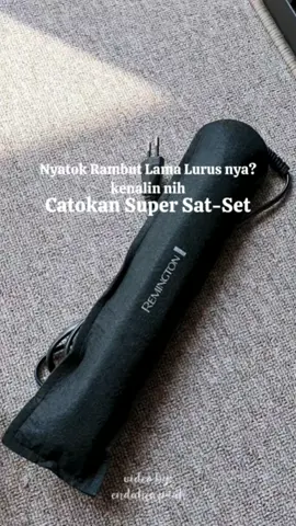 gk tau lupa catokan remington s3500 ini udah berapa tahun😂 pokonya lama,awet😋 #catokanrambut #catokanremington 