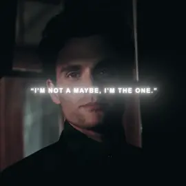 “I’m not a maybe, i’m the one.” // JOE GOLDBERG S1 // #joegoldbergedit #joegoldberg #pennbadgley #younetflix #fyppppppppppppppppppppppp 