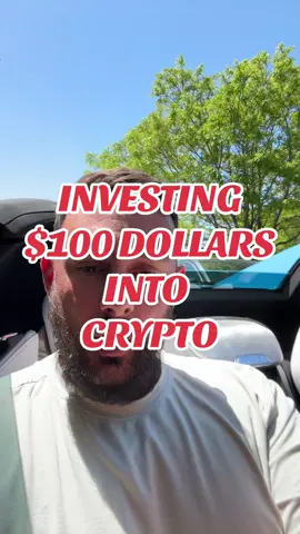 Investing $100 into crypto #fyp #bitcoin #moneytok #crypto #investing #investingforbeginners 
