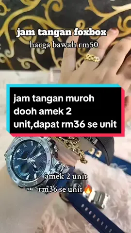 jam tangan foxbox jenis tahan lasak, waterproof water resistant,boleh bawa berenanh taw#jam #jamtangan #jamtanganpria #jamtanganviral #jamtanganlelaki 