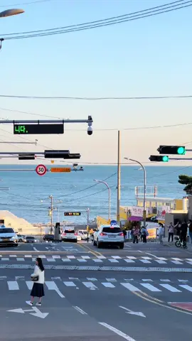 힐링~ 🚃🌊 #busan #korea #haeundaebeach #gwangallibeach #skycapsule