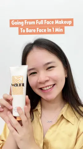 Cleanse in just 1 min! quick and effective 💨 #ButterCleanser #DoubleCleanse #VeganSkincare #HybridSkincare #FYP