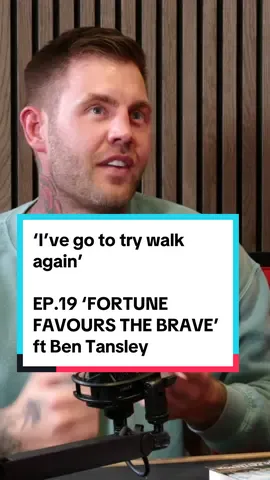 EP.19 ‘FORTUNE FAVOURS THE BRAVE’ ft Ben Tansley (aka Tano) (LIVE)  Joining me on the podcast today is one of my closest friends Ben Tensely (@tano), who has been one of the biggest influences in my life, and the inspiration behind some of my biggest challenges. The first time he met my daughter India, would become a day we would never forget. On his way home he was involved in an accident that would paralyse him from the chest down, and would change his life forever, and steer mine in a completely new direction. His resilience, ambition, and positivity is what empowers you to believe anything is possible. Having been told he would never walk again, his journey to taking that first step is what has driven me to test my limits, understanding the value of life and seeing first hand how quickly it can change in an instant, he’s my reminder to make it count. In order to succeed, you must be brave, for some of the goals we set ourselves may seem impossible. This episode is a special one, with my book coming out this Thursday, I wanted to Tano to see it for the first time together in this conversation, so he can too realise the impact he has had on my life, and how far we have come together. Listen to the episode on I Did A Runner podcast on Spotify and Apple! #ididarunnerpodcast #podcast #mindset #psychologicalstrength 