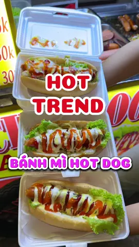 Hot trend bánh mì hot dog đã có mặt tại con đường ăn uống Long Xuyên gần đèn 4 ngọn #hottrend #banhmihotdog #longxuyen #reviewlongxuyen #angiangbietgirewviewnay #xuhuongtiktok #ancungtiktok #tiktokfood #reviewanngon #anuonglongxuyen 