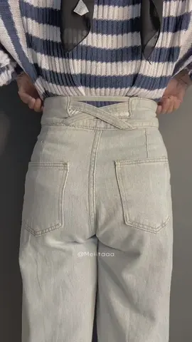 jeans silang highwaist🦋🪽✨🫶🏻🦋✨ #boyfriendjeans #jeanshighwaist #jeanssilangbelakang 