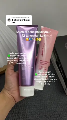 Membalas @— naaᯓ✮ sunblok buat anak sekolahan #sunblock #bodysunscreen #graceandglow #skincareglowup #byslr 