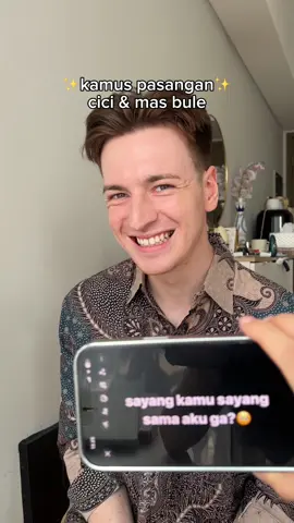 KELIATAN LEBAY BANGET PADAHAL GA SELEBAY ITU 😂😂😭😭😭 #prankpacar #coupledictionary #kamuspasangan #pacarbule #mixedcouple #funnycouple #romanticcouple #cicimasbule 
