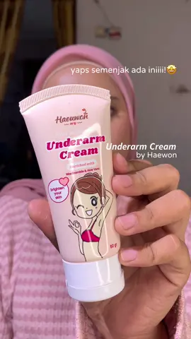 bisa dipake di area lipatan lain kaya sikut & lutut yaaa trs ini jg ngelembapin💓 #underarm #underarmcream #fyp #review #racuntiktok 