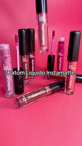 27 cores do meu novo Batom Líquido Instamatte. 👄​🌈​ fórmula com efeito mate instantâneo,  textura fina ultra confortável e aquela pigmentação incrível que toda Berê adora. bora testar? #QuemDisseBerenice #batom #EfeitoMate #Make  #MatteGirl