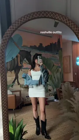 outfits I wore in nashville 🤠🌶️ any excuse to wear cowboy boots & im sold lol