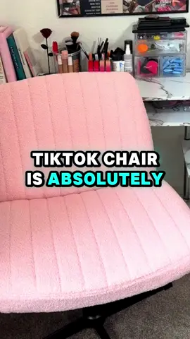 #sweetfurniture #sweetcrispy #officechair #makeupchair #crisscrosschair #viralchair #tiktokshop 