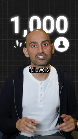 The quickest way to get 1000 REAL followers who love to engage. Whether it's a personal brand or a corporate brand, it’s hard to gain street cred without at least 1,000 followers. Buying them does no good because they are junk followers who won’t engage, which will hurt your overall reach. And you can’t just have a random 1000 people follow you because if your first 1000 followers aren’t the right type of followers, you won’t get the engagement, and it will again screw up your reach. Here are 2 simple approaches work: 1. Go live with other people. It’s really simple, hit up people to go live with on platforms like Instagram. Their followers will start joining, and you will be seen as important as they associate their brand with yours. You’ll get more followers by this. You just have to hit up enough people. If you DM 100 people, we see 18 responses on average. 11 will flat-out say no, and 7 want to learn more. Out of the 7, 2 or 3 typically will go live with you. 2. Engage with other profiles and content that is about what you want to be known for. For example, if someone posts something about marketing, I may engage in the comments and even respond to people who have questions… even if it is on someone else's post. Just do those 2 things for a few weeks, and you should get 1000 followers. It really isn’t that hard. Oh, and of course, you have to post content. But posting alone won’t get you tons of followers. But the above 2 things will help.