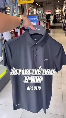 Thời tiết có nóng bức cũng không thể hot bằng items mới nhất của LI-NING, xin giới thiệu  POLO THỂ THAO #lining #liningdonganh #liningvietnam #polo #polothethao #thoitrang 