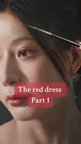 给大家展示我的另一幅作品，这次是画脸的过程，我使用了多层画法一遍一遍的画出她脸上的皮肤，用这种方式画的人脸会更加逼真，皮肤看起来像透出血管#artwork #oilpainting #artistsoftiktok #painting #portraitpainting 