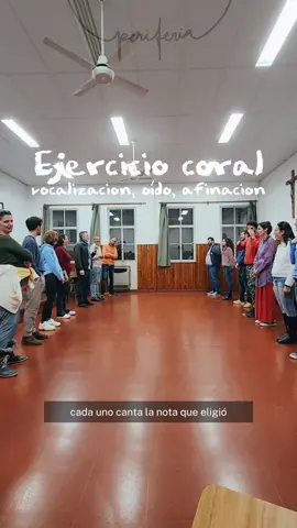 ejercicio divertido antes de ensayar :) #musicacoral #armonía #coral #acorde #ensayocoral #coro 