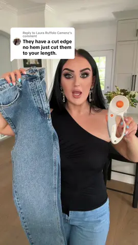 Replying to @Laura Ruffolo Camenz WHY DID I NOT KNOW THIS UGH #jeans #fashion #sewing #clothes 