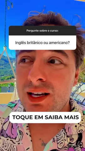 Você topa treinar seu inglês comigo? Toma aqui 500 reais off - é só tocar no SAIBA MAIS! FOOOOCA 