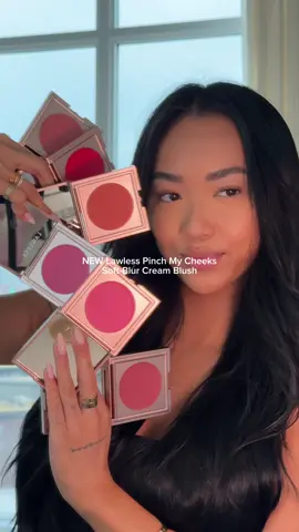 trying out the new @LAWLESS Beauty pinch my cheeks cream blushes <3 NOW available @sephora!!! which shade is your fav? #lawlesspartner 