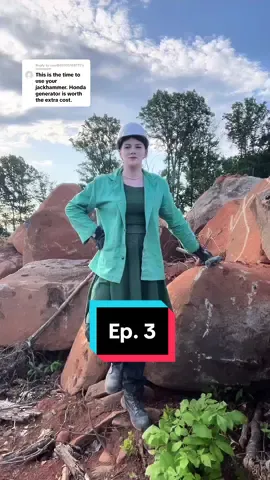 Replying to @user889105188175 Episode 3 #quarry #engineering #tunnel #construction #tunnellady #castle