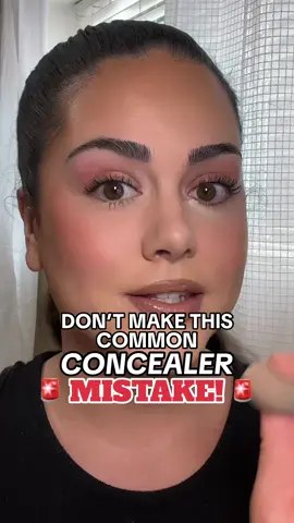 🚨HOW TO easily fix this common concealer mistake! 🚨 it’s easy to forget about the very inner corner of your eye, but that’s sometimes where the darkest part of your dark circles are! make sure you’re bringing your undereye concealer and powder all the way into your inner corner to cover everything up 💗  tip — make sure to use a powder puff with your loose powder for a flawless and smooth finish when powdering 🧚🏻‍♀️ #concealer #concealertips #concealertutorial #concealerhack #makeuptips #makeuphack #makeuptutorial #undereyeconcealer 