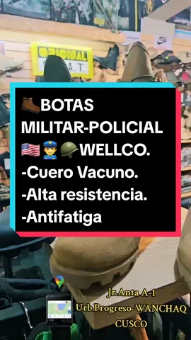 #botas_wellco🇺🇲👮🇺🇲 #botasmilitaresydepolicia 🪖👮‍♂️🪖👮‍♂️#botasoriginales💯 #Militar #Policial #Botas #borseguiespnp #botasdecuero  #wellco #wellco2024 #viralbotas #tiendacusco #tiendatacticacusco #TacticosPerú #tacticalperu #flypシ 