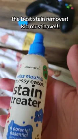 what kind of sorcery is this? this stuff is a must have! it works so great! @The Hate Stains Co.  #momhack #stainremover #missmouthsmessyeater #stain #laundry #laundrytok #clean #CleanTok #toddler #kid #momcontent #mom #MomsofTikTok #foryou #foryoupage 