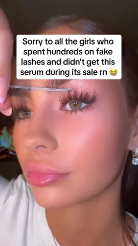Theyre ON SALE TODAY!! 🤯 #eyelash #eyelashes #eyelashserum #longeyelashes 