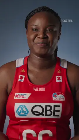 Swishing those letters like they swish the net! 🏐 Suncorp Super Netball, watch every game live with no ad-breaks during play on #Foxtel #SSN #Netball #Swifts #Giants
