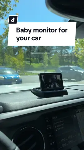 This is the Grownsy Baby Car Camera. You can find it on Amazon and if you add my discount code”20amelia1230” it will give you a 20% discount.  I really liked our mirror, don’t get me wrong. But always wanted to try out a camera and I’ve been really enjoying getting to see what he’s up to, if he is asleep, etc. I sit down in the passenger’s seat being able to see him too! It is small and the video quality is great. @Grownsy  I only wish it was wireless, or that the wires were a little thinner or discreet. Other than that I think it is a great option!   #baby #babyboy #mom #motherhood #firsttimemom #momlife #pregnant #canadianmom #milleanialmom #momtok #babytok #babyrecommendations #babymonitor #carcamera 