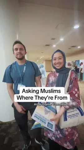 We asked Muslims where they’re from at the ICNA-MAS convention in Baltimore, Maryland and discovered people with all kinds of backgrounds! Find a few familiar faces some of you may recognize - Paul Williams from Blogging Theology @Blogging Theology  Shaun King @Shaun King  Zach Elkordy @Zachariah  Dr. Suzy Ismail @Dr. Suzy Ismail  Dania Darwish @Dania Darwish  _ We are the Islamic Society of Baltimore (ISB) a masjid (mosque) in the Baltimore Maryland area, USA.  Follow us for Muslim content including the popular Asking Muslims series, local updates and event recaps, Islamic knowledge, and inspiration from our Scholars and Teachers. #islamquotes #muslimquotes #hadith #baltimore #islaminbaltimore #islamic #islam  #muslims #propheticcommunity #masjid #dmvmasjid 