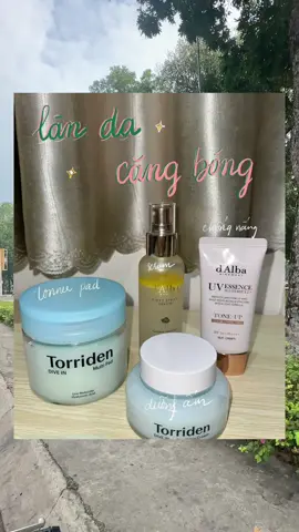 Da căng bóng ✨ #beautytips #lamdep #congailamdep #review #chamda #tonerpad 