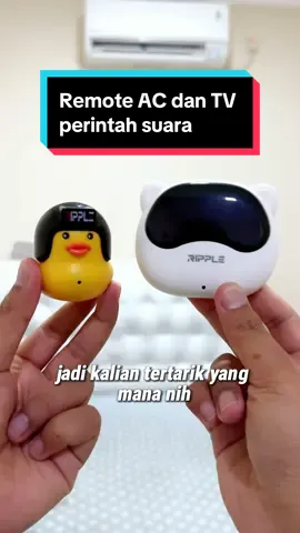 Jaman makin canggih sekarang nyalain AC dan TV tanpa perlu pegang remote cukup pake perintah suara bebek pintar atau halo nuki 😊 #Adlihibatul #bebekpintar #bebekpintarviral #bebekpintarremote #bebekpintarripple #smartremote #hallonukiripple 