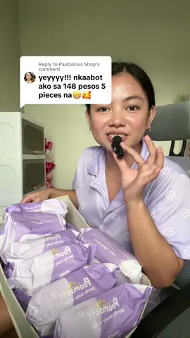 Replying to @Paubulous Shop sabi ko nama n Sainyo magcheckout na habang nakaflash sale pa ang poomsoft baby wipes! #poomsoftgentlebabywipes 