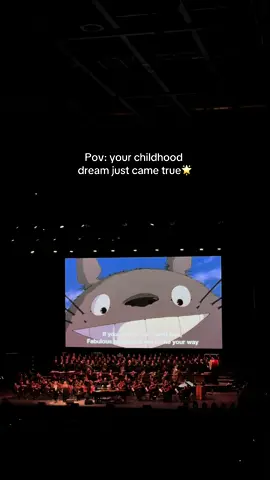 I am still recovering from this experience 🥹 #joehisaishi #studioghibli #ghibli #concert #ghibliconcert #joehisaishiconcert #miyazaki #childhood #totoro 