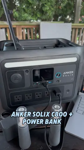 Check out the Anker SOLIX C800+!  A great powerbank for everday use even around the house.  You don’t need to be a camper, fisherman, or an adventurer to get use out of the Anker SOLIX C800+. Feature packed with 10 power ports, 2 flashlights, 3- mode camping light and 58 minute charging!!!  #AnkerSOLlX#AnkerSOLlXC800plus #ankerinnovationshop