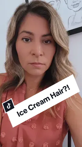 Is my millennial showing? #icecreamhairstyle #millennial #MomsofTikTok #silence #fy #fyp #relateable #icecreamhair