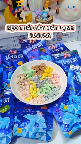 Kẹo trái cây mát lạnh Haiyan🤤 #minhlaanh0410 #unbox #unboxing #review #reviewanngon #doanvat #keotraicay #keotraicaykhongduong #keotraicaymixvi #keotraicay🍭 #keotraicayvitaminc #keotraicayhaiyan #ancungtiktok #anvatcungtiktok #LearnOnTikTok #food #trending #fyp #xuhuongtiktok #xuhuong #xh 