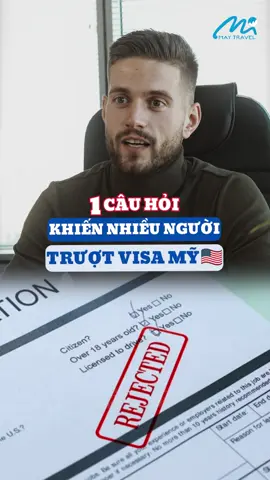 Rất nhiều người bị rớt visa Mỹ vì không trả lời được câu hỏi này #visamy #visamyb1b2 #visamythamthan #phongvanvisamy #maytravel #fybシ #xuhuong #viralvideo #trending 